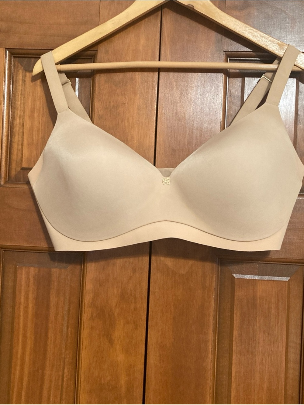 Honeylove Cloud Embrace Contour Bra - Light Beige women’s size 38DD wireless